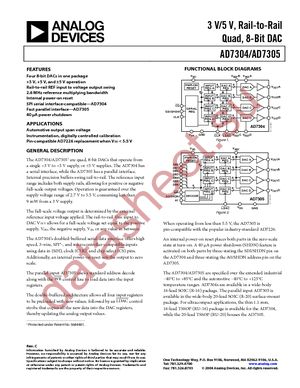 AD7304BRZ datasheet  